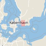 Karta som med röd fyrkant ramar in Djurkretsens Väg, Staffanstorp, Skåne län