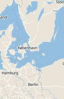 Översiktskarta som visar hela Sverige med en markör som visar ungefär var händelsen inträffat
