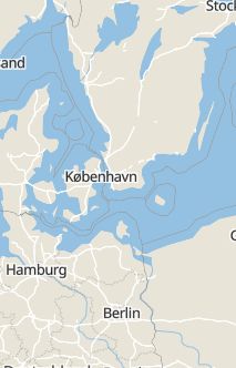 Översiktskarta som visar hela Sverige med en markör som visar ungefär var händelsen inträffat