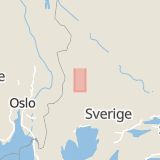 Karta som med röd fyrkant ramar in Stöllet, Torsby, Värmlands län