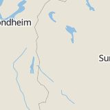 Karta som med röd fyrkant ramar in Vemhån, Hede, Berg, Svenstavik, Östersund, Byvägen, Jämtlands län