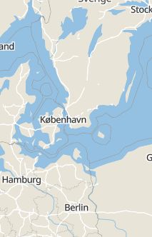 Översiktskarta som visar hela Sverige med en markör som visar ungefär var händelsen inträffat