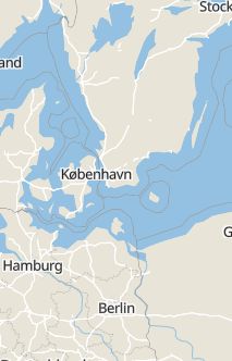 Översiktskarta som visar hela Sverige med en markör som visar ungefär var händelsen inträffat