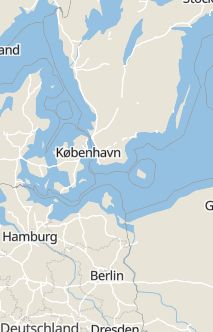 Översiktskarta som visar hela Sverige med en markör som visar ungefär var händelsen inträffat