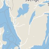 Karta som med röd fyrkant ramar in Ubbarpsvägen, Ulricehamn, Västra Götalands län