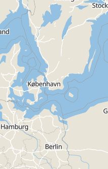 Översiktskarta som visar hela Sverige med en markör som visar ungefär var händelsen inträffat