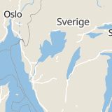 Karta som med röd fyrkant ramar in Kestad, Götene, Västra Götalands län