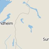 Karta som med röd fyrkant ramar in Järpen, Åre, Jämtlands län