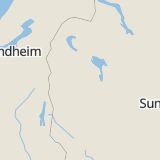 Karta som med röd fyrkant ramar in Berg, Åsarna, Jämtlands län