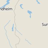 Karta som med röd fyrkant ramar in Hedeviken, Härjedalen, Jämtlands län