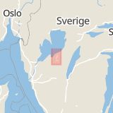 Karta som med röd fyrkant ramar in Götene, Västra Götalands län