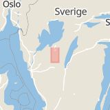 Karta som med röd fyrkant ramar in Ugglum, Falköping, Västra Götalands län