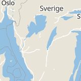 Karta som med röd fyrkant ramar in Klostervägen, Falköping, Västra Götalands län