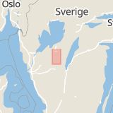 Karta som med röd fyrkant ramar in Gudhem, Falköping, Västra Götalands län