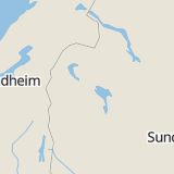 Karta som med röd fyrkant ramar in Jämtland, Krokom, Strömsund, Sjöstigen, Mörsil, Åre Strand, Östersund, Hagvägen, Voltvägen, Jämtlands län