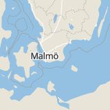 Karta som med röd fyrkant ramar in Sjöbo Sommarby, Välavägen, Sjöbo, Skåne län
