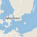 Karta som med röd fyrkant ramar in Makadamvägen, Sjöbo, Skåne län