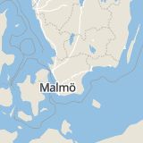 Karta som med röd fyrkant ramar in Sösdala, Fabriksgatan, Hässleholm, Skåne län