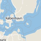 Karta som med röd fyrkant ramar in Marsvinsholm, Ystad, Skåne län