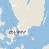 Karta som med röd fyrkant ramar in Bjärnum, Hässleholm, Skåne län