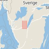 Karta som med röd fyrkant ramar in Kättilstorp, Falköping, Västra Götalands län
