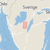 Karta som med röd fyrkant ramar in Våmb, Skövde, Västra Götalands län