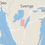 Karta som med röd fyrkant ramar in Skövdevägen, Skultorp, Skövde, Västra Götalands län