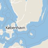 Karta som med röd fyrkant ramar in Rickarums Vångväg, Kristianstad, Skåne län