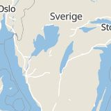 Karta som med röd fyrkant ramar in Göteborg, Krutvägen, Kviberg, Vårgårda, Djupedalsgatan, Skövde, Karstorp, Västra Götalands län