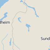 Karta som med röd fyrkant ramar in Mattmar, Krokom, Rödön, Jämtlands län