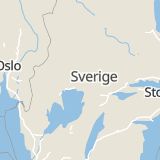 Karta som med röd fyrkant ramar in Fagerås, Karlstad, Värmlands län