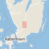 Karta som med röd fyrkant ramar in Kungshög, Klockaregårdsgatan, Ljungby, Kronobergs län