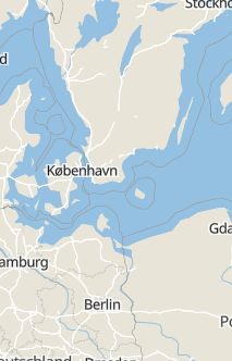 Översiktskarta som visar hela Sverige med en markör som visar ungefär var händelsen inträffat