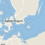 Karta som med röd fyrkant ramar in Hästgatan, Tomelilla, Skåne län