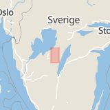Karta som med röd fyrkant ramar in Väring, Skövde, Västra Götalands län