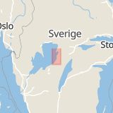 Karta som med röd fyrkant ramar in Storön, Härjedalen, Västra Götalands län