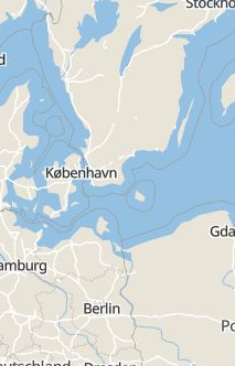 Översiktskarta som visar hela Sverige med en markör som visar ungefär var händelsen inträffat
