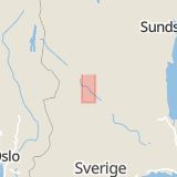 Karta som med röd fyrkant ramar in Kyrkbyn, Älvdalen, Dalarnas län