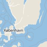 Karta som med röd fyrkant ramar in Tydingegatan, Östra göinge, Skåne län