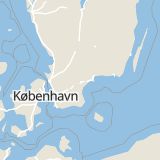 Karta som med röd fyrkant ramar in Färlöv, Kristianstad, Skåne län