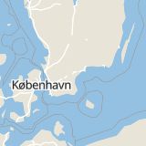 Karta som med röd fyrkant ramar in Kung Knuts Väg, Kristianstad, Skåne län