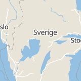 Karta som med röd fyrkant ramar in Kristinehamn, Värmlands län