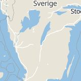 Karta som med röd fyrkant ramar in Fagerhult, Habo, Jönköpings län