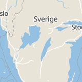 Karta som med röd fyrkant ramar in Töreboda, Västra Götalands län