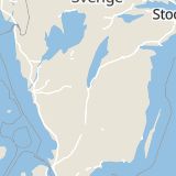 Karta som med röd fyrkant ramar in Klostergatan, Gjuterigatan, Jönköping, Jönköpings län