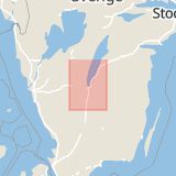 Karta som med röd fyrkant ramar in Jönköpings Län, Östergötland, Jönköpings län