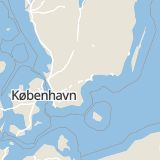 Karta som med röd fyrkant ramar in Gamlegården, Kristianstad, Skåne län