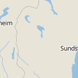 Karta som med röd fyrkant ramar in Berg, Jämtlands län