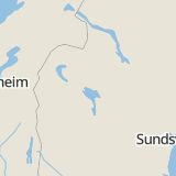 Karta som med röd fyrkant ramar in Ytterån, Krokoms Kommun, Jämtlands län