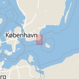 Karta som med röd fyrkant ramar in Borrby, Köpmangatan, Kyrkostigen, Simrishamn, Skåne län
